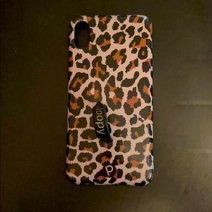 Loopy IPhone XS Max leopard case